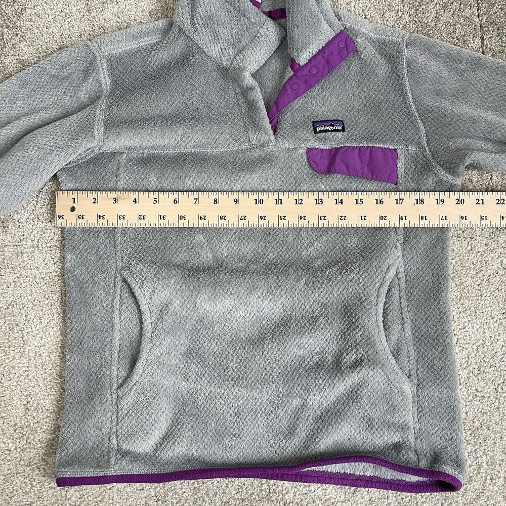 Patagonia Women's M Re‎ Tool Snap T Polartec Fleece Pullover Jacket Cozy Casual - Picture 11 of 13
